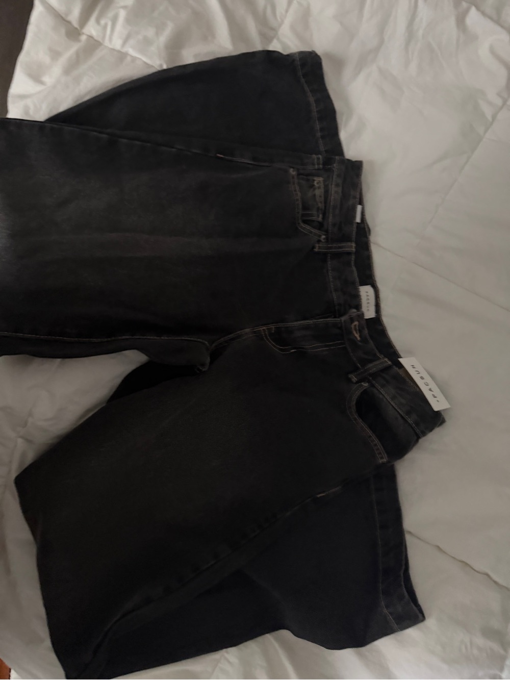 PacSun Women's Black Wide Leg Jeans